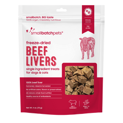Freeze-Dried Beef Liver Treats - Treats