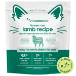 Frozen Raw Lamb Sliders for Cats
