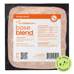 Frozen Raw Chicken Base Blend - Dog Food