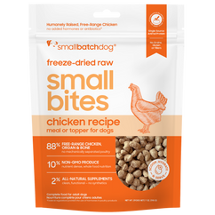 Freeze-Dried Raw Chicken Small Bites - Dog Food