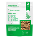 Freeze-Dried Duck Liver Treats