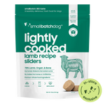 Lightly Cooked Lamb Sliders for Dogs