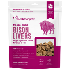 Freeze-Dried Bison Liver Treats