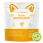 Frozen Raw Pork Sliders for Cats