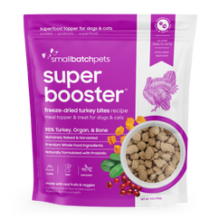 Freeze-Dried Turkey Super Boosters - 7 oz - Meal Topper & Treat