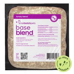 Frozen Raw Turkey Base Blend - Dog Food