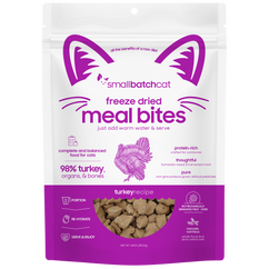 Freeze-Dried Turkey Meal Bites - Cat Food