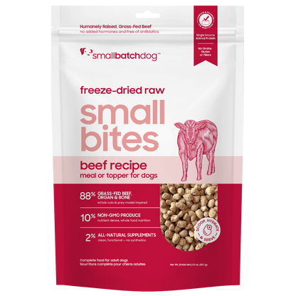 Freeze-Dried Raw Beef Small Bites