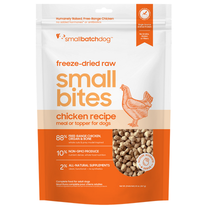 Freeze-Dried Raw Chicken Small Bites