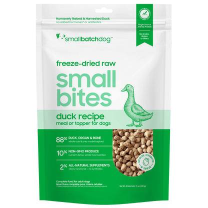 Freeze-Dried Raw Duck Small Bites