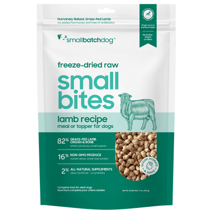 Freeze-Dried Raw Lamb Small Bites