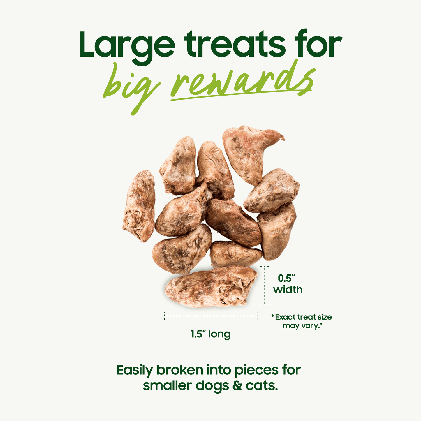Freeze-Dried Chicken Heart Treats