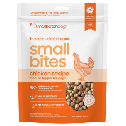 Freeze-Dried Raw Chicken Small Bites