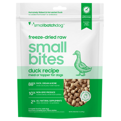 Freeze-Dried Raw Duck Small Bites