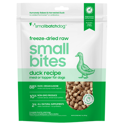 Freeze-Dried Raw Duck Small Bites