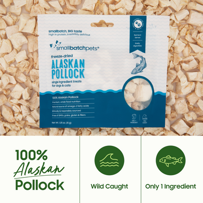 Freeze-Dried Alaskan Pollock Treat - Treats