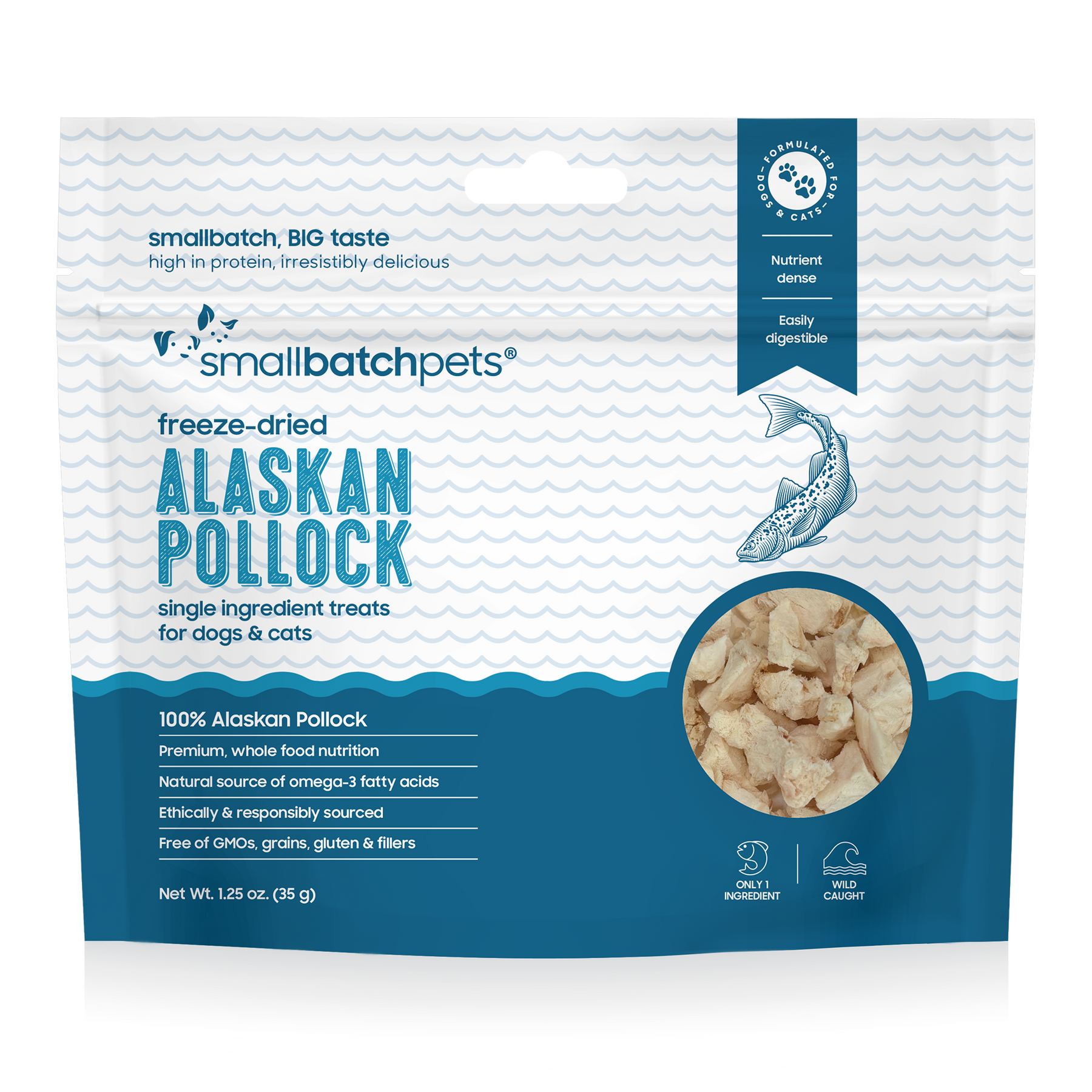 Freeze-Dried Alaskan Pollock Treat - Treats