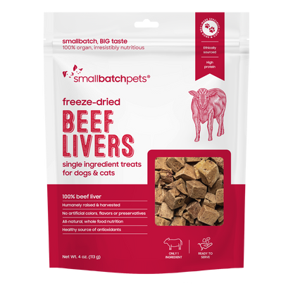 Freeze-Dried Beef Liver Treats - Treats