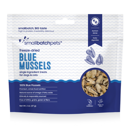 Freeze-Dried Blue Mussel Treats - Treats