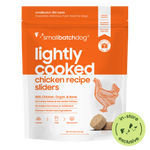 Lightly Cooked Chicken Sliders for Dogs