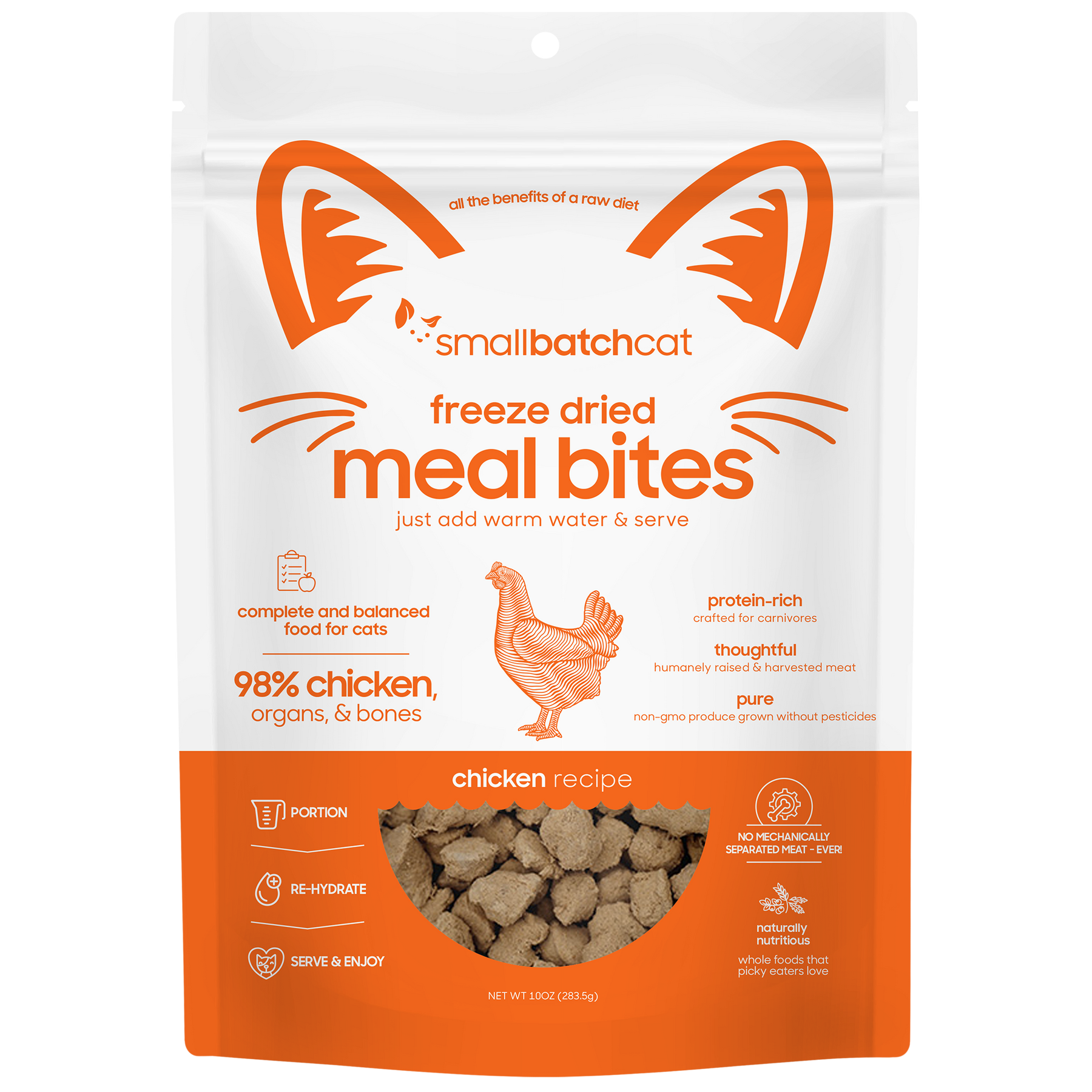 Freeze-Dried Chicken Meal Bites - Cat Food