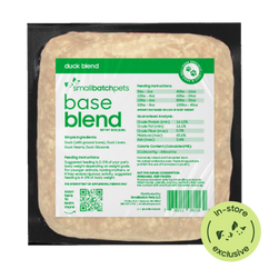 Frozen Raw Duck Base Blend - Dog Food