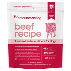 Freeze-Dried Raw Beef Sliders