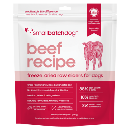 Freeze-Dried Raw Beef Sliders