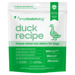 Freeze-Dried Raw Duck Sliders
