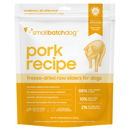 Freeze-Dried Raw Pork Sliders