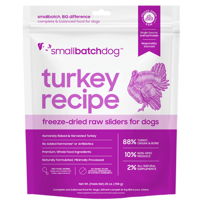 Freeze-Dried Raw Turkey Sliders
