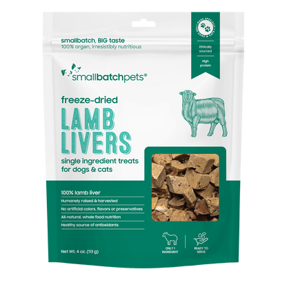 Freeze-Dried Lamb Liver Treats - Treats