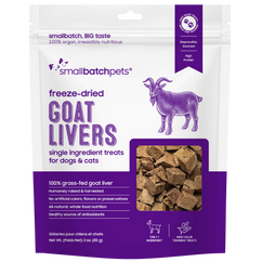 Goat Liver Treats Package with a transparent background.