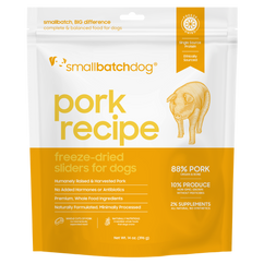 Freeze-Dried Raw Pork Sliders - Dog Food