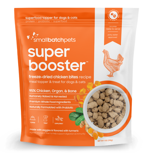 Freeze-Dried Chicken Super Boosters - 7 oz - Meal Topper & Treat
