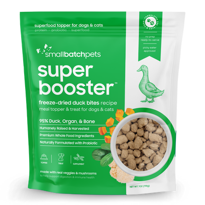 Freeze-Dried Duck Super Boosters - 7 oz - Meal Topper & Treat