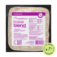 Frozen Raw Turkey Base Blend - Dog Food